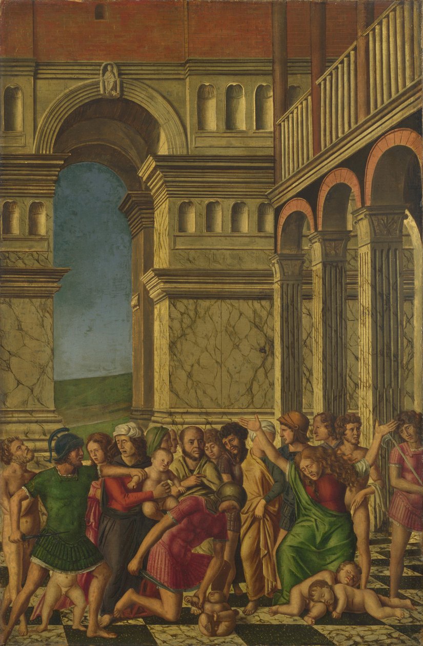 The Massacre of the Innocents, ca 1510-1520 av Girolamo Mocetto