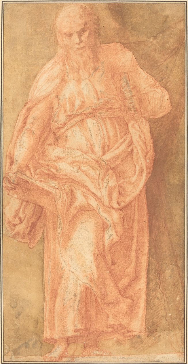 Saint Andrew av Girolamo Muziano