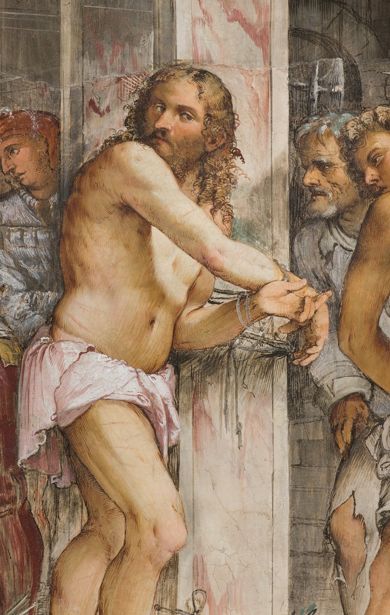 Central Ave, Fifth South Span, Flagellation of Christ, Jerome Romanino av Girolamo Romanino