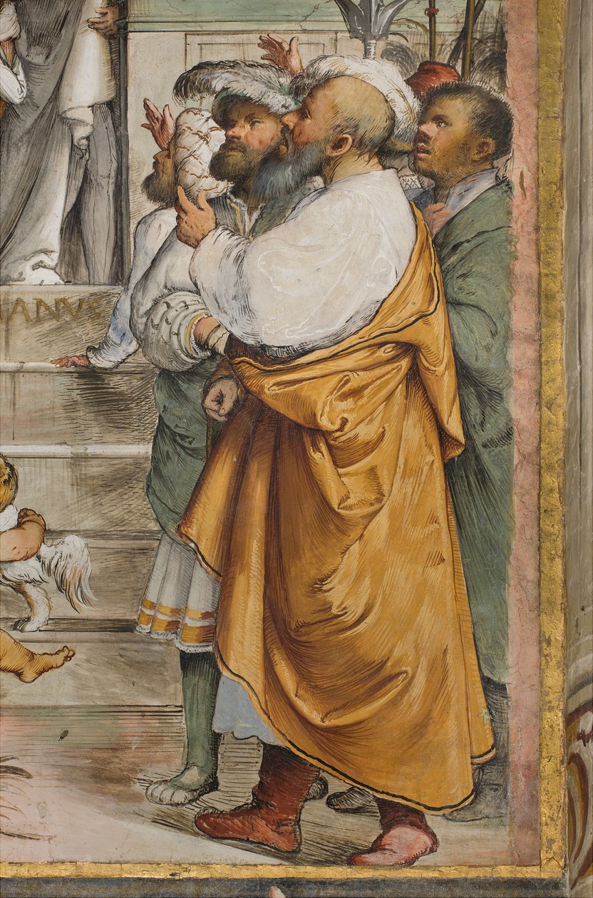 Central Nave, Fourth South Span, Ecce Homo, Girolamo Romanino av Girolamo Romanino