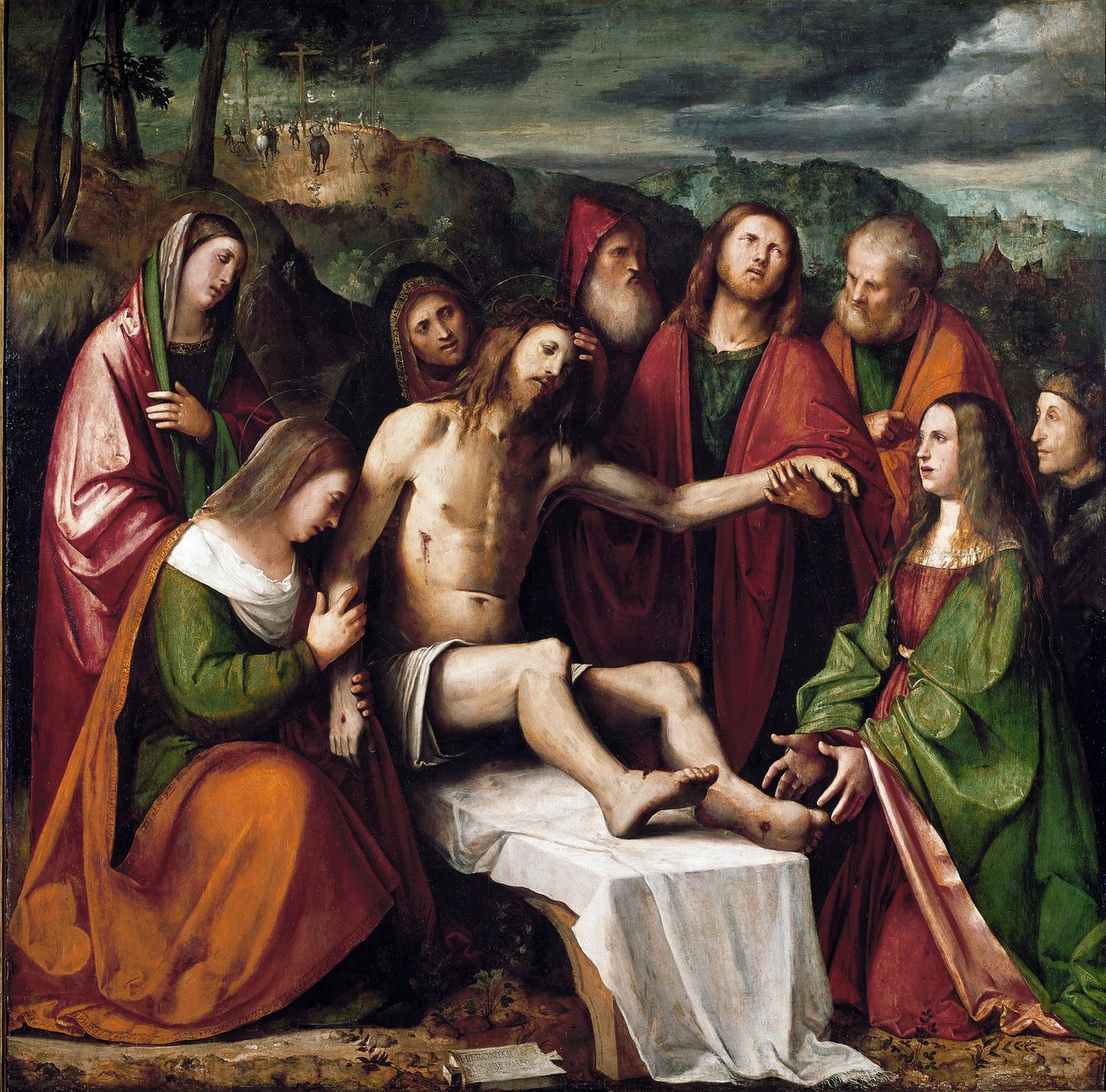 Deponeringen av Girolamo Romanino