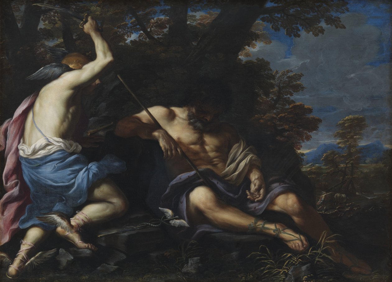 Mercury Killing Argus av Girolamo Troppa