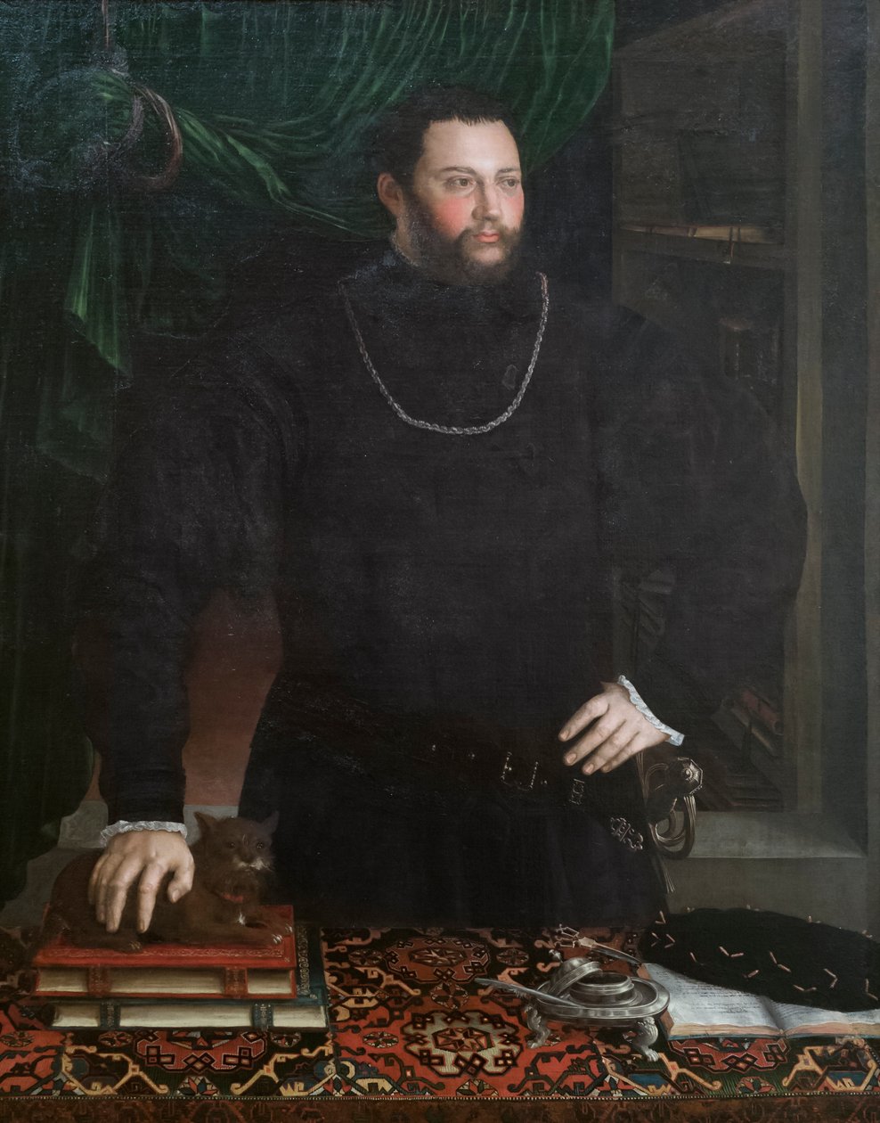 Portrett av en gentleman av Girolamo da Carpi