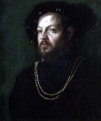 Portrett av en mann av Girolamo da Carpi