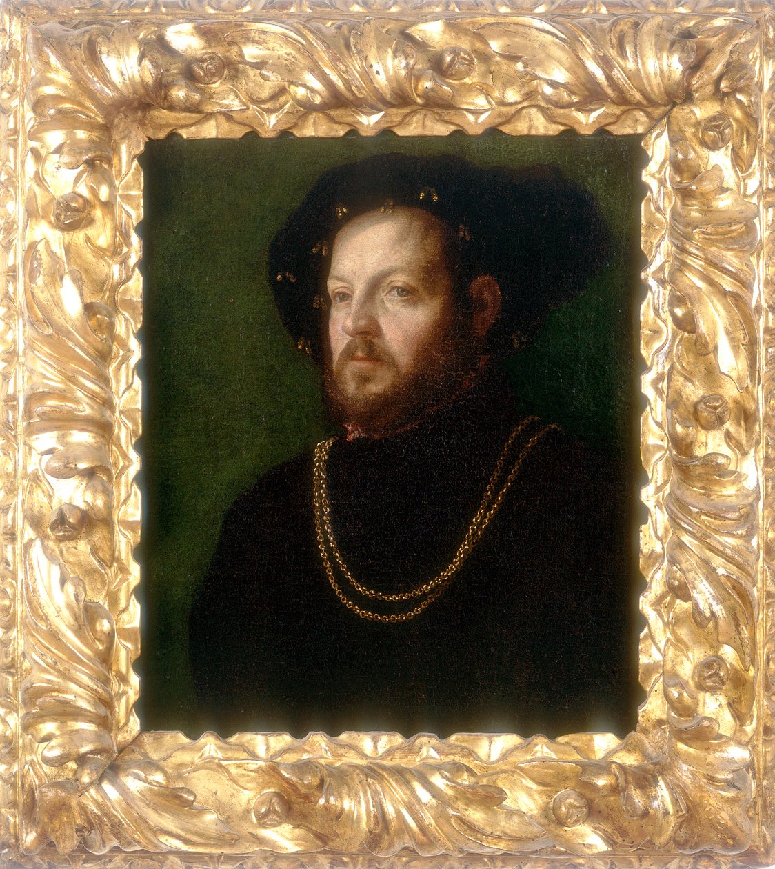 Portrett av en mann, verk av Girolamo da Carpi, konservert på Galleria Estense i Modena av Girolamo da Carpi