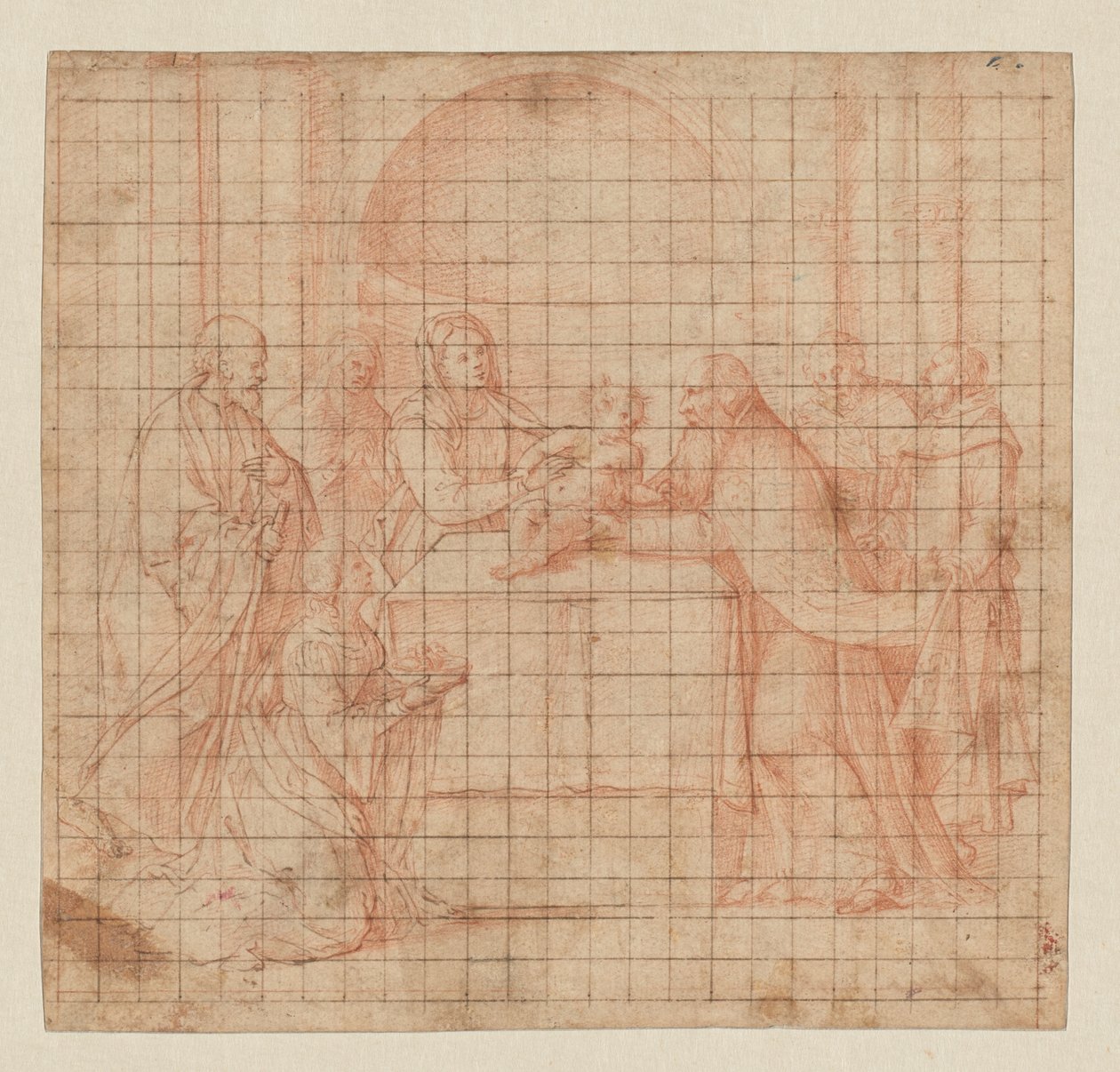 Presentasjonen i tempelet av Girolamo da Santacroce