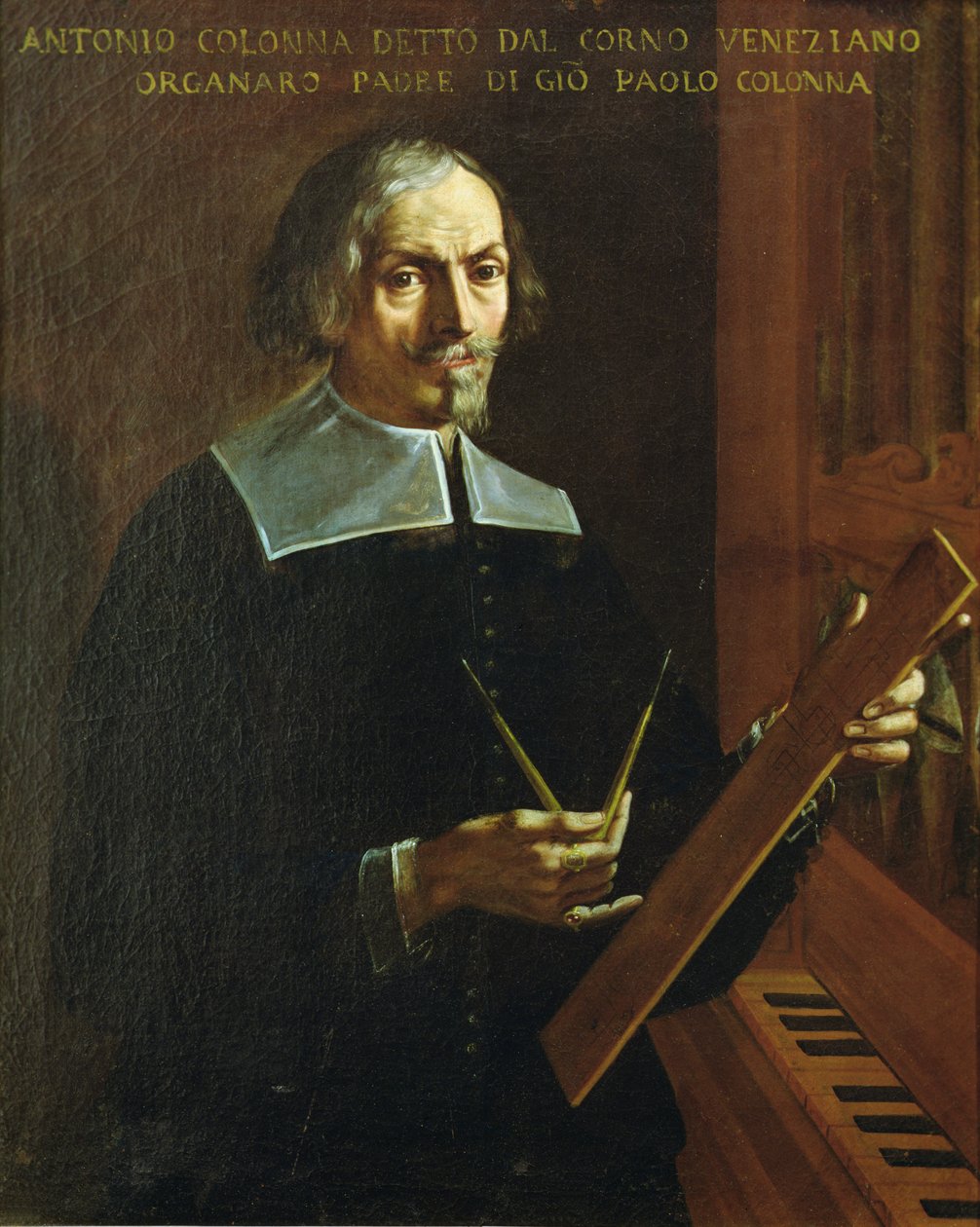 Portrett av Antonio Colonna (olje på lerret) av Giuliano Dinarelli