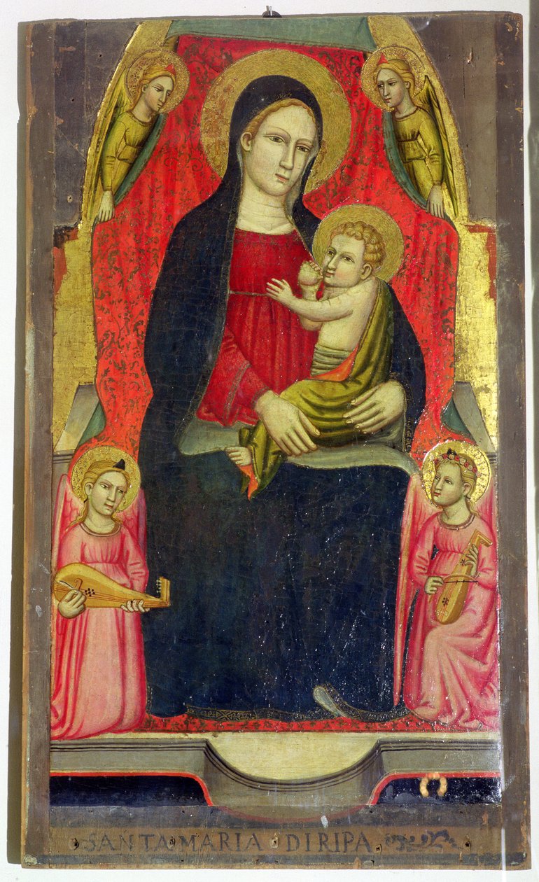 Madonna og barn av Giuliano di Simone da Lucca