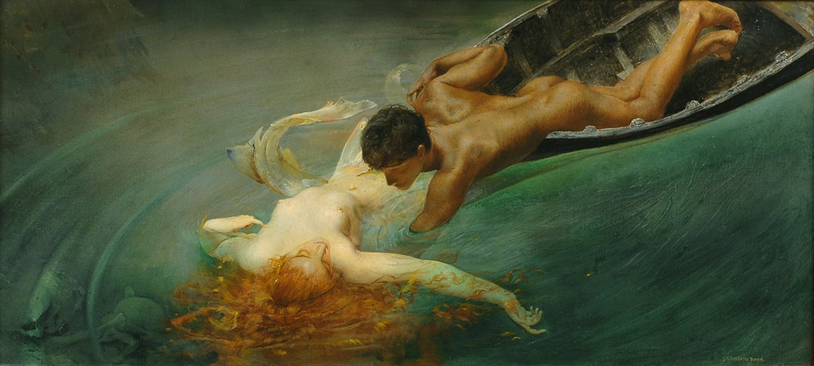 Havfruen av Giulio Aristide Sartorio