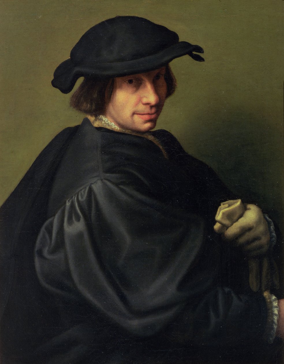 Portrett av Galeazzo Campi (1475-1536) kunstnerens far, ca. 1530-40 av Giulio Campi