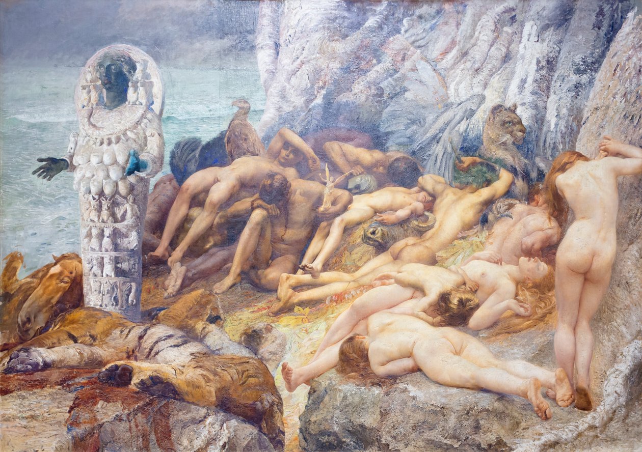 Diana fra Efesos og slavene av Giulio Aristide Sartorio