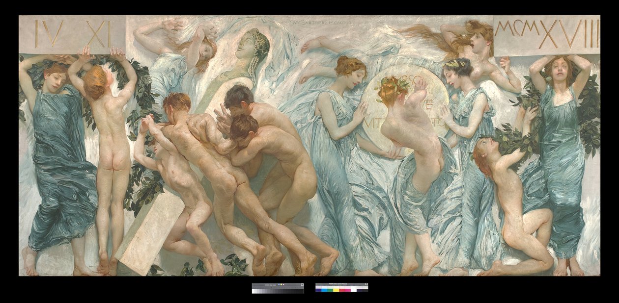 Rite, 1904-23 av Giulio Aristide Sartorio