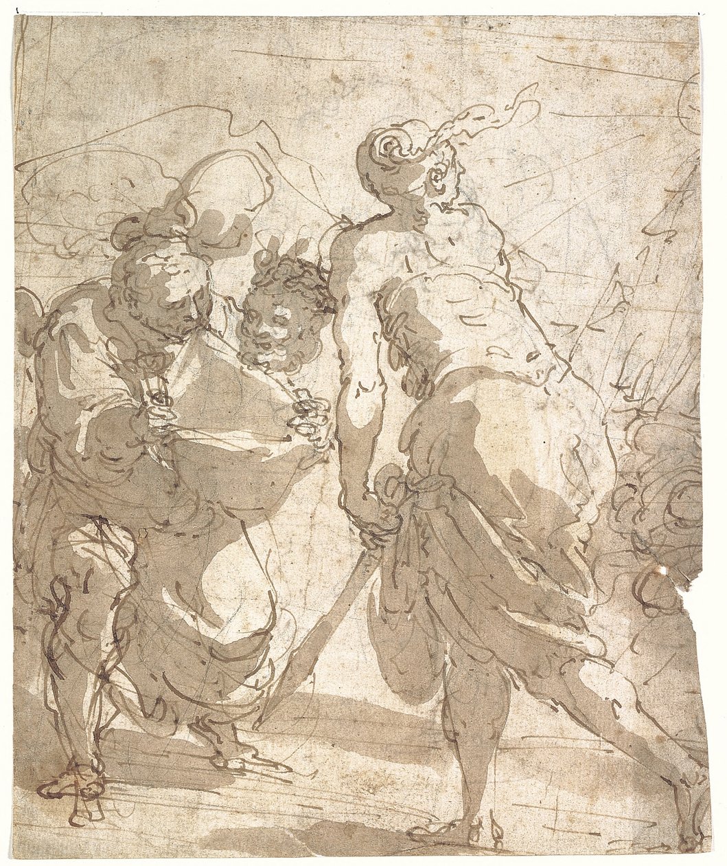 Judith med hodet til Holofernes av Giulio Benso