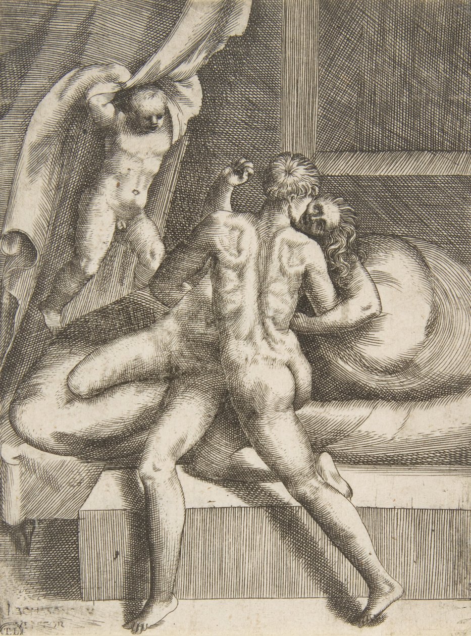 Apollo og Leucothea, fra 