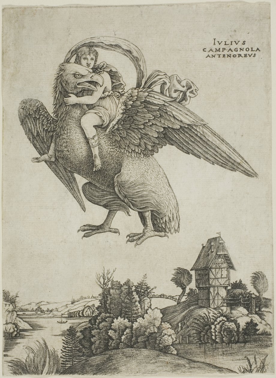 Ganymedes av Giulio Campagnola