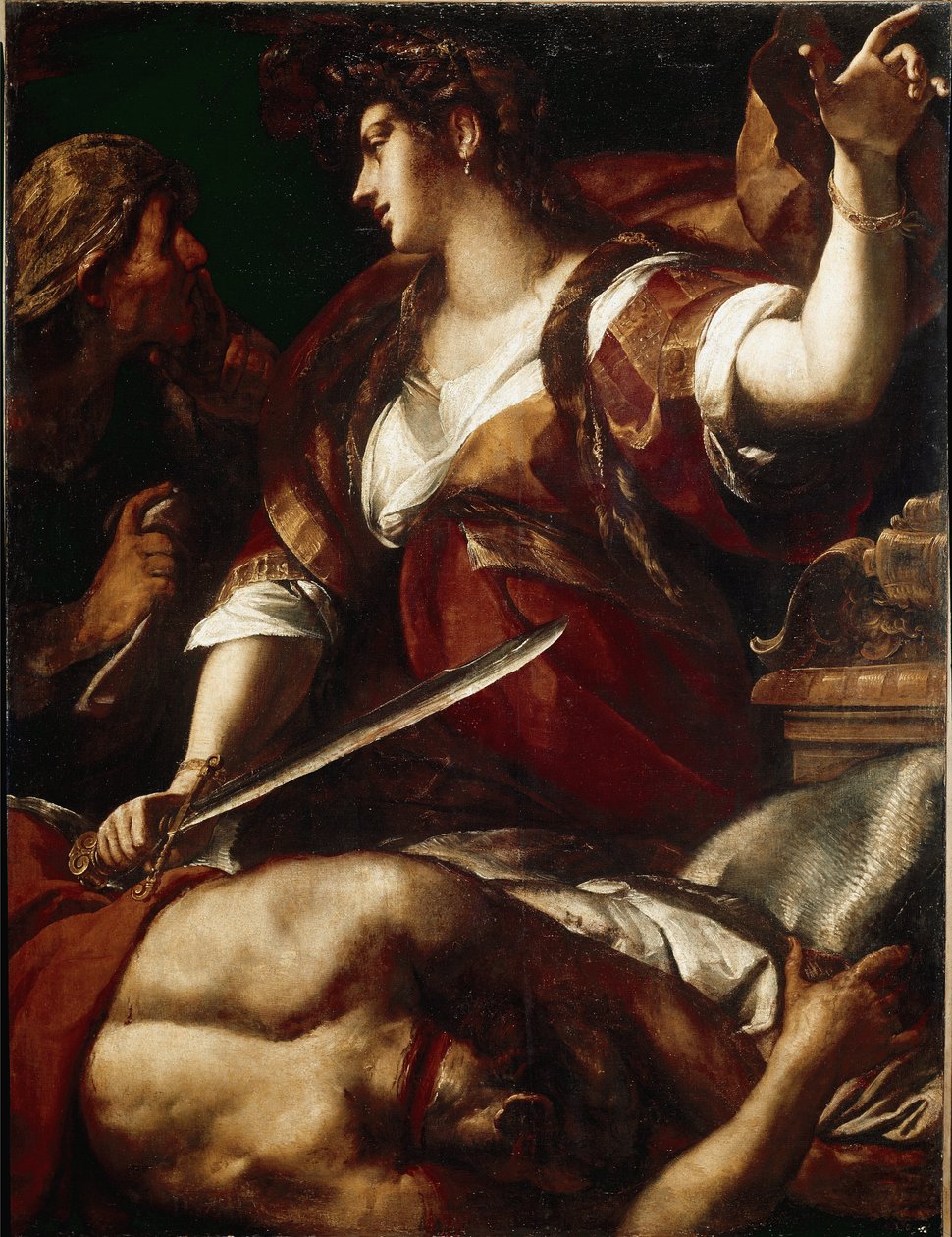 Judith og Holofernes (olje på lerret av Giulio Cesare Procaccini