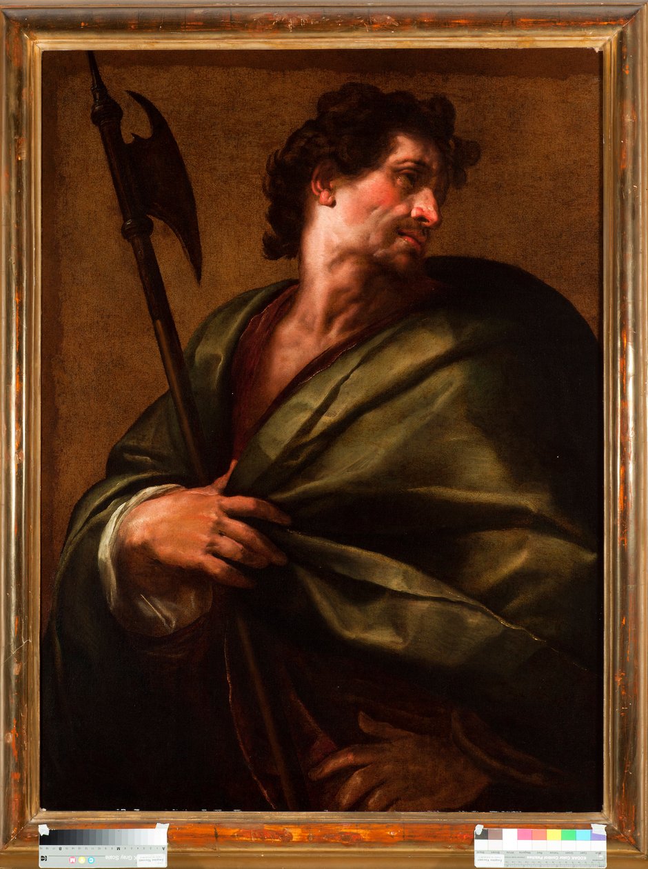Representasjon av apostelen Saint Matthew (The apostle st Matthew) Maleri av Giulio Cesare Procaccini (1574-1625) av Giulio Cesare Procaccini