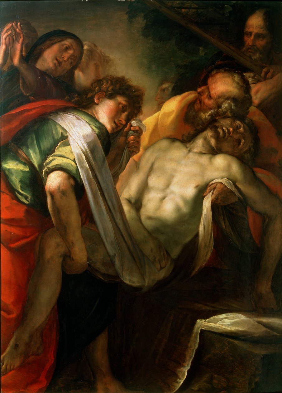 Kristi gravlegging, 1620-årene av Giulio Cesare Procaccini
