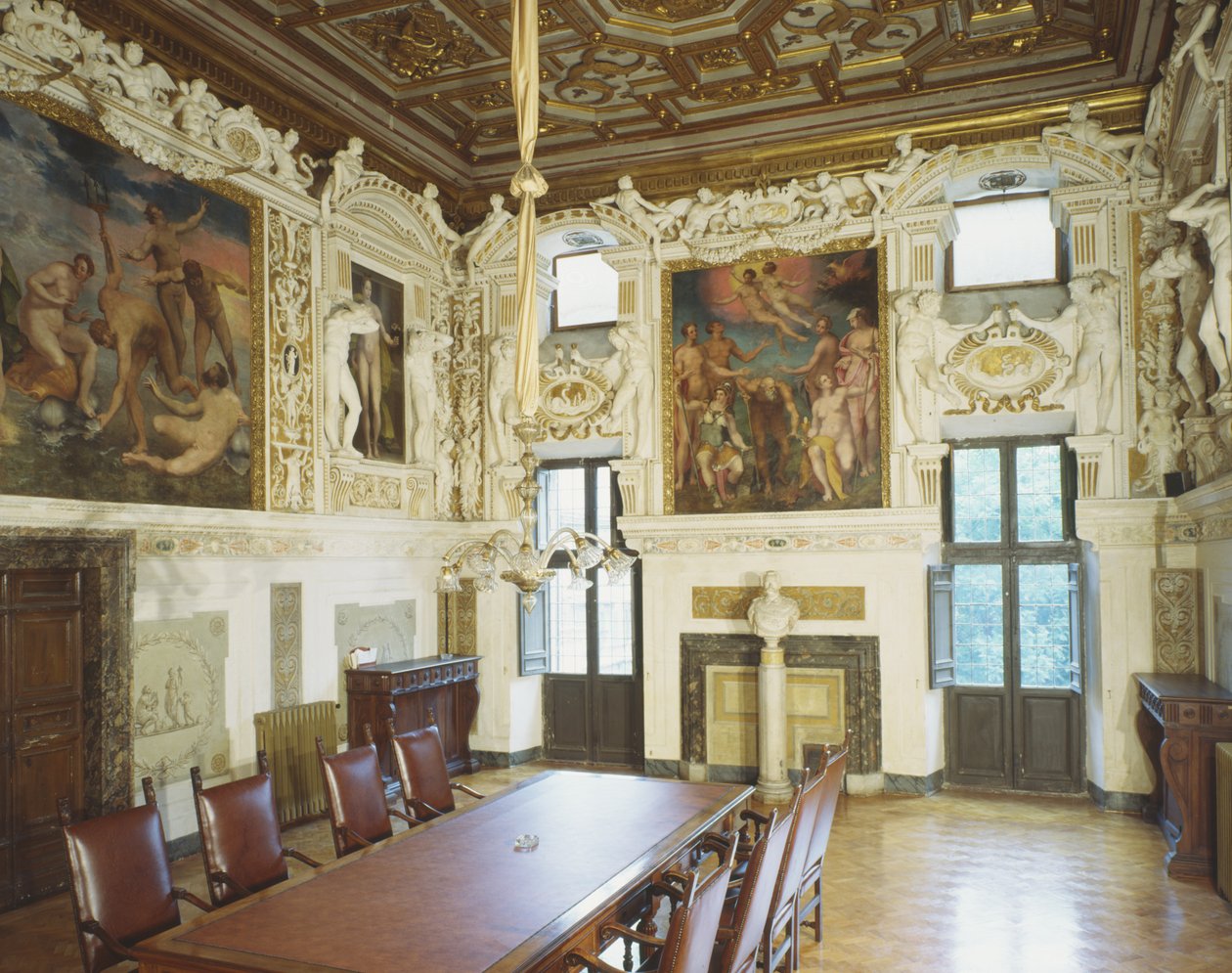 Hall of the Four Seasons av Giulio Mazzoni