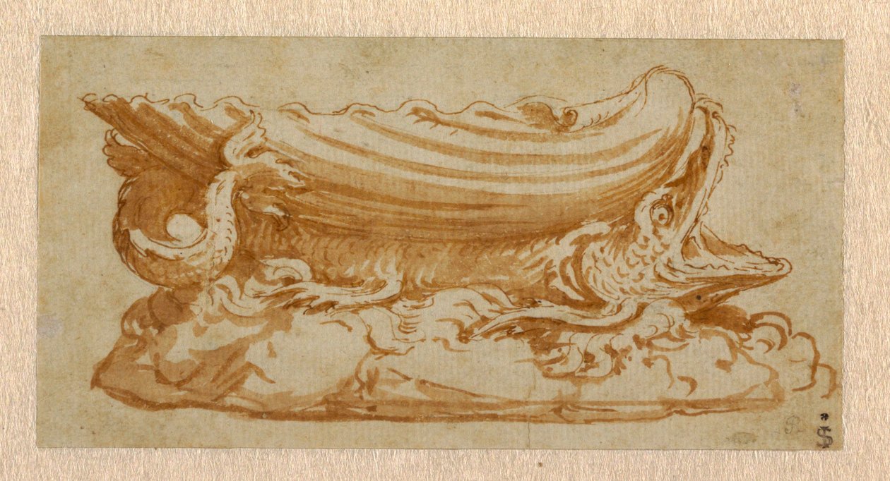 Design for en saltkjeller av Giulio Romano