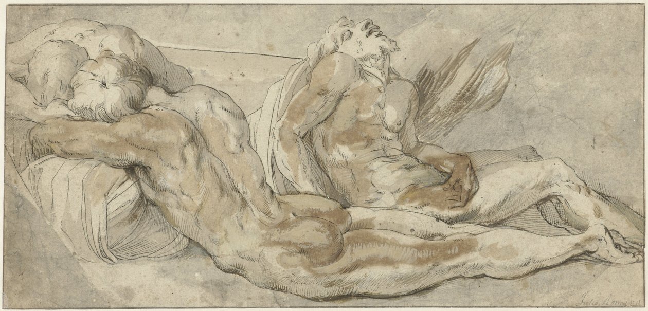Tre løgnaktige menn av Giulio Romano