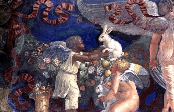 Frise fra "Rom med Cupids Frise" av Giulio Romano