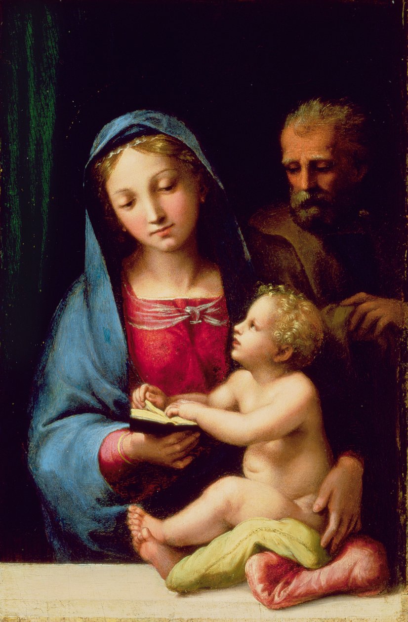 Hellige familie av Giulio Romano