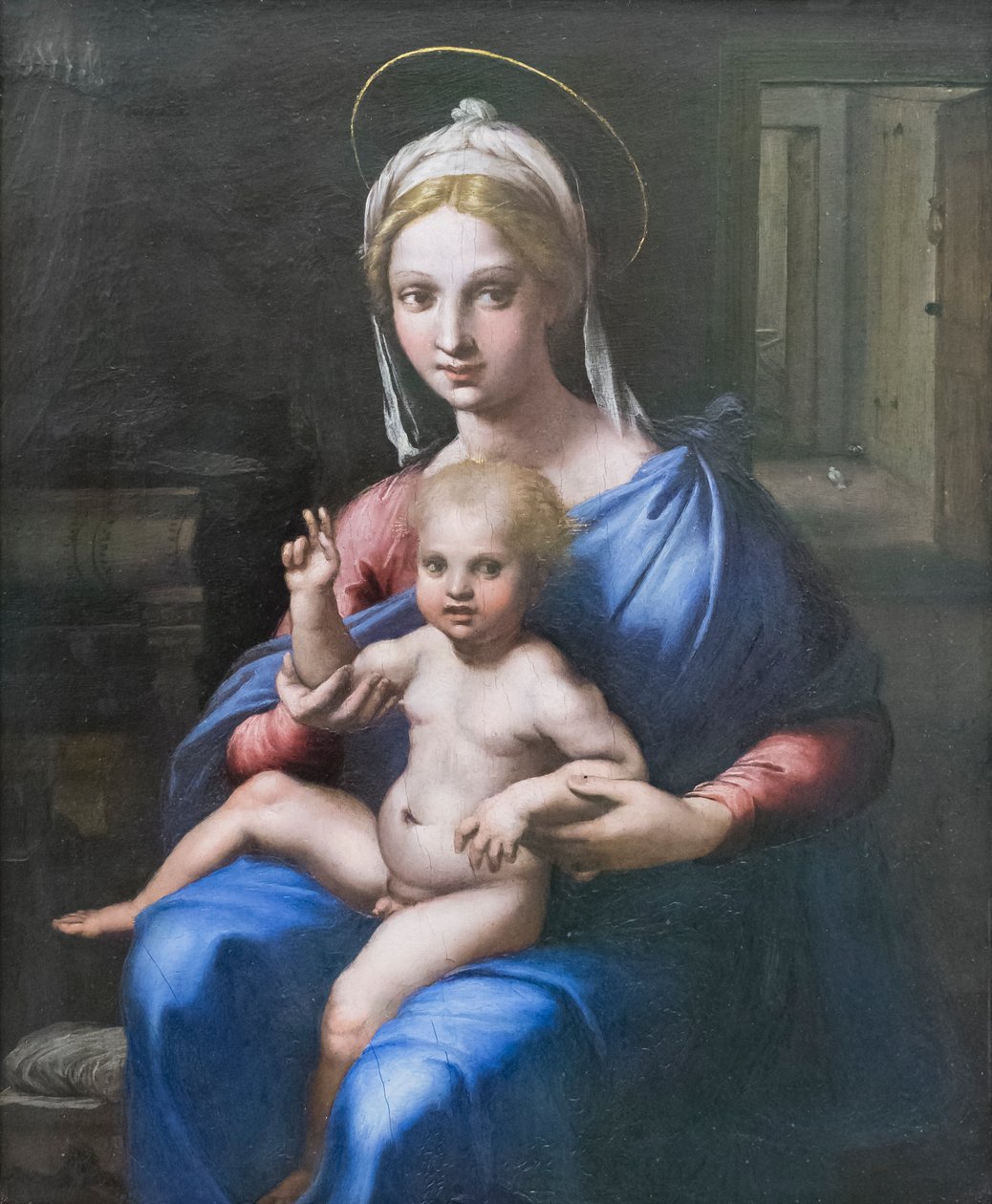 Madonna og barn av Giulio Romano
