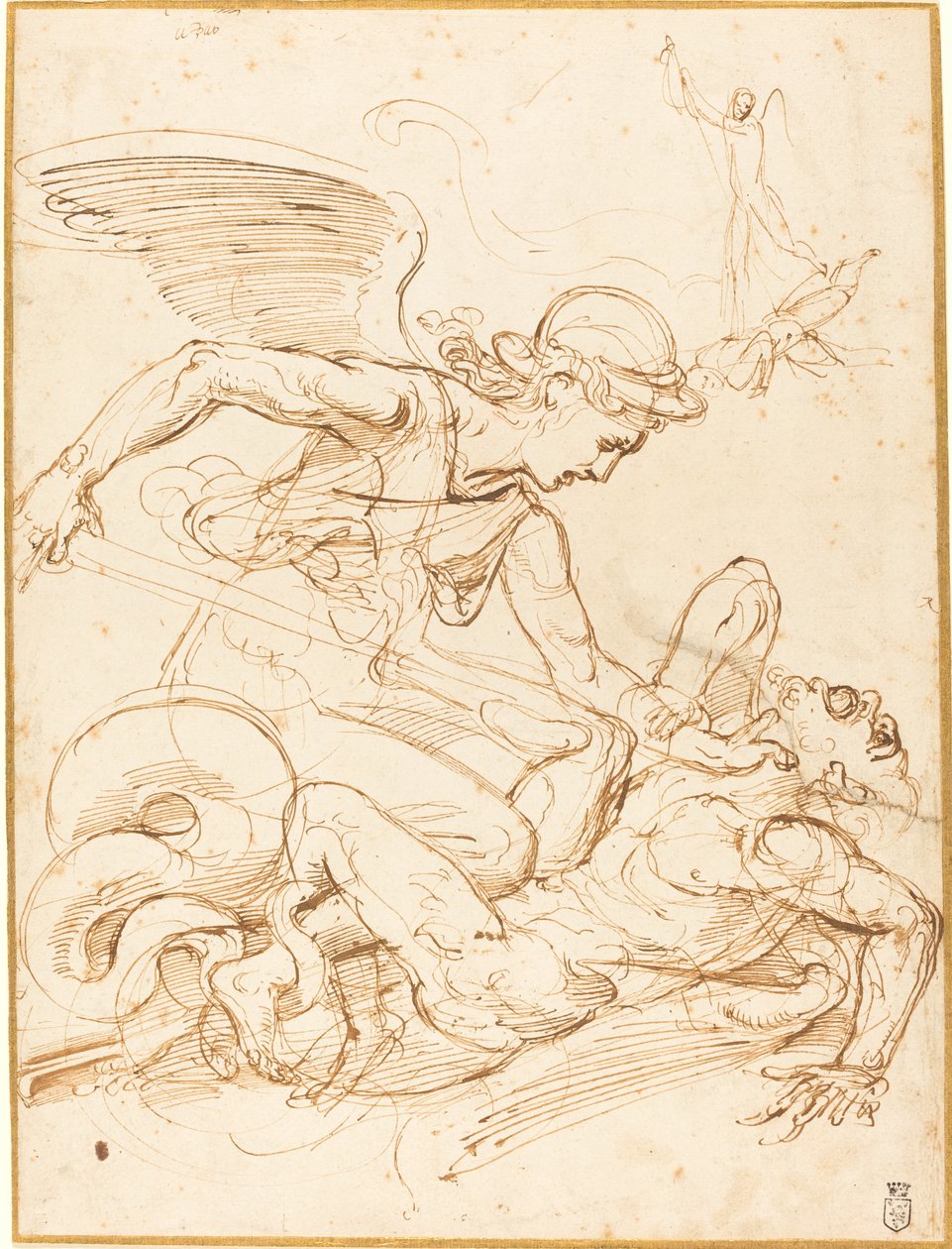 Saint Michael av Giulio Romano