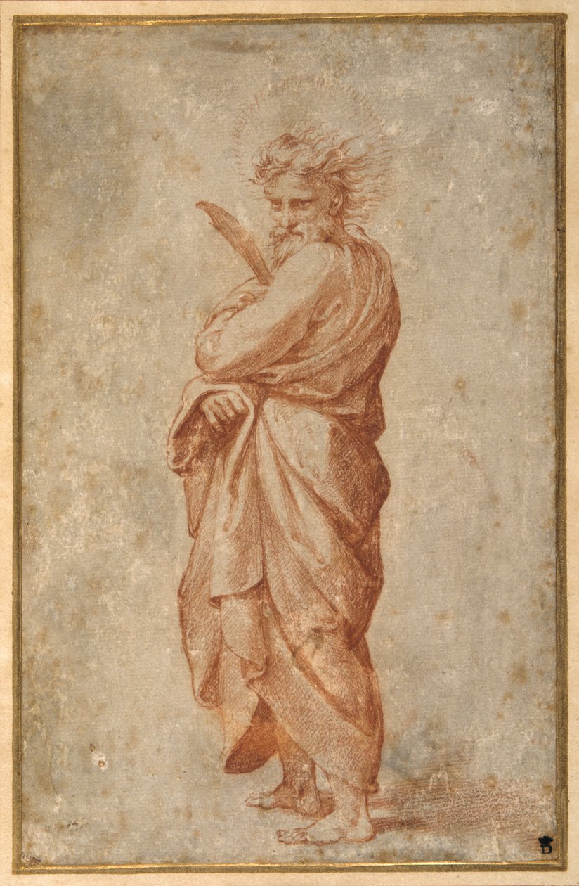 De tolv apostler: St. Bartolomeus av Giulio Romano