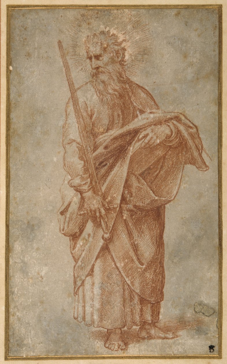 De tolv apostler: St. Paulus av Giulio Romano
