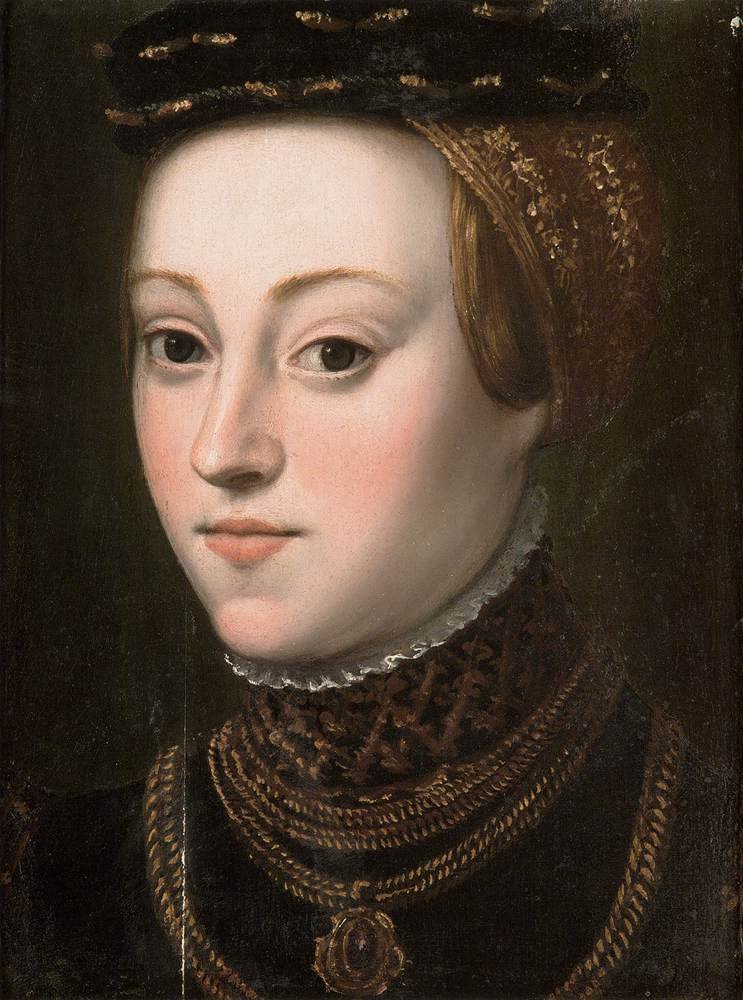 Byste av en datter av Ferdinand I av Giuseppe Arcimboldo