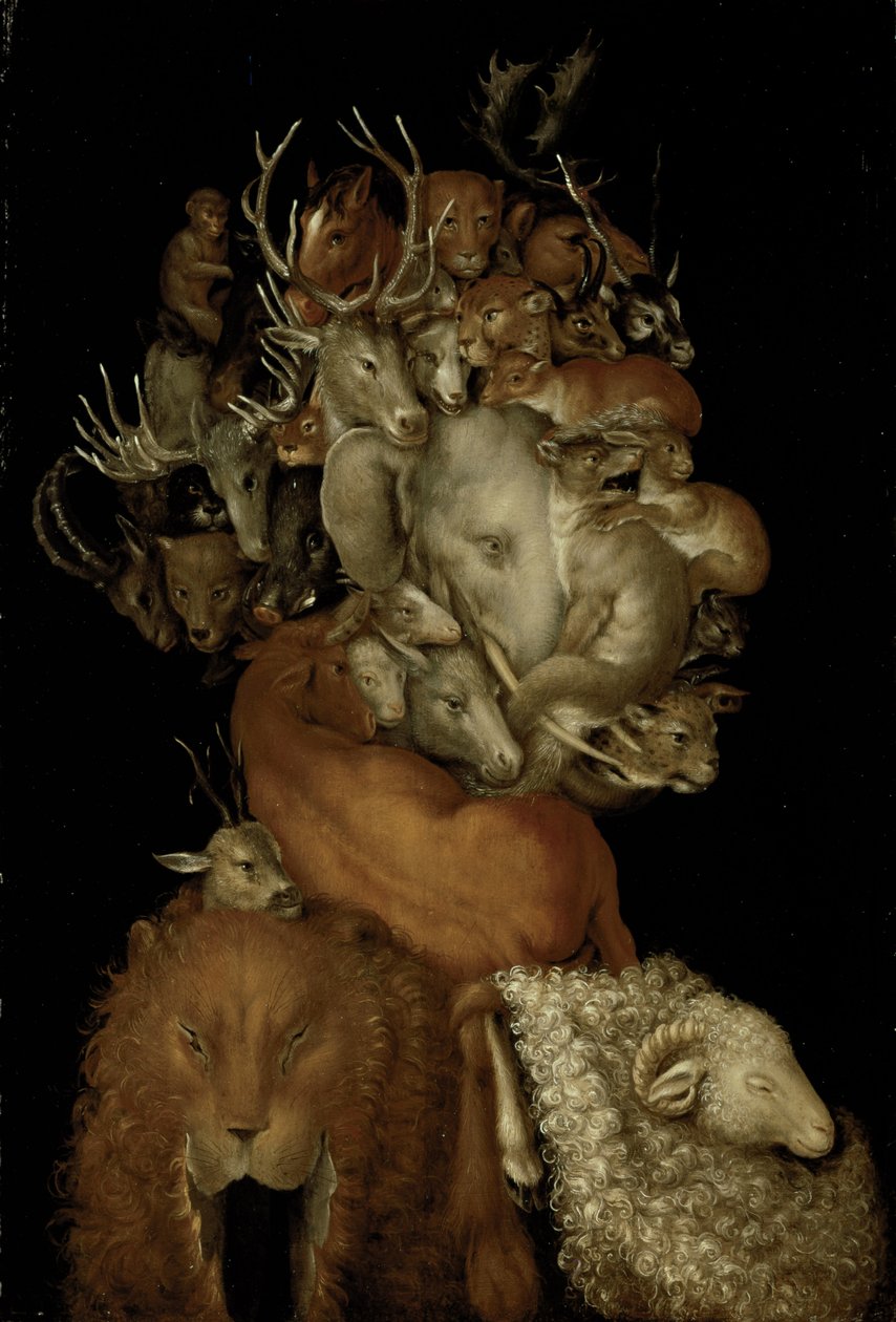 Jorden, ca. 1570 av Giuseppe Arcimboldo