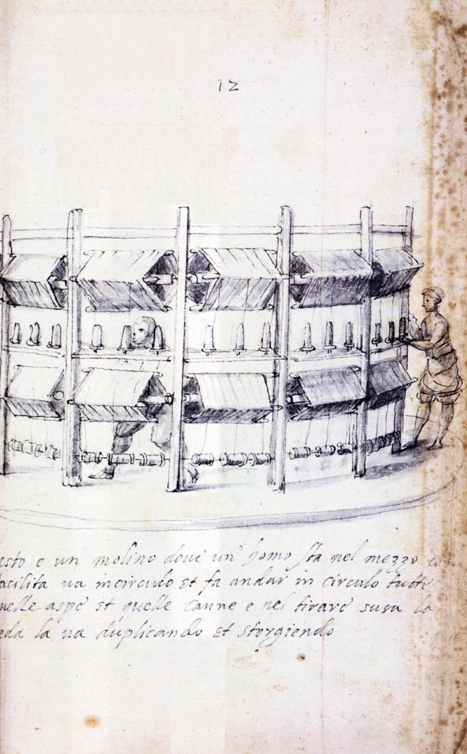 Avhandling om silkekultur og produksjon av Giuseppe Arcimboldo