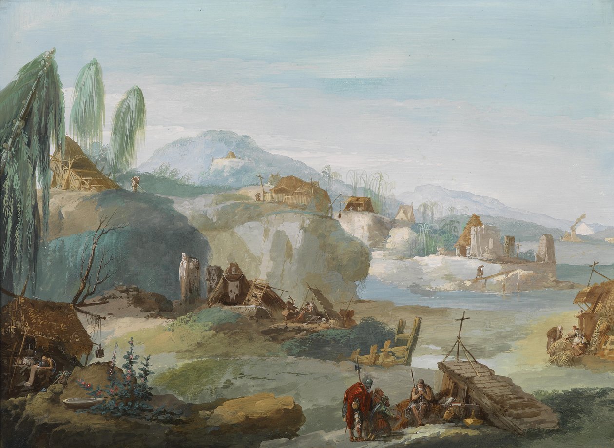 La Tebaide av Giuseppe Bernardino Bison