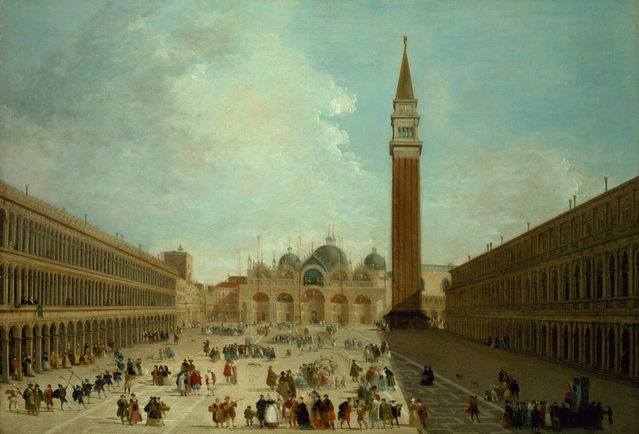 San Marco, Venezia av Giuseppe Bernardino Bison