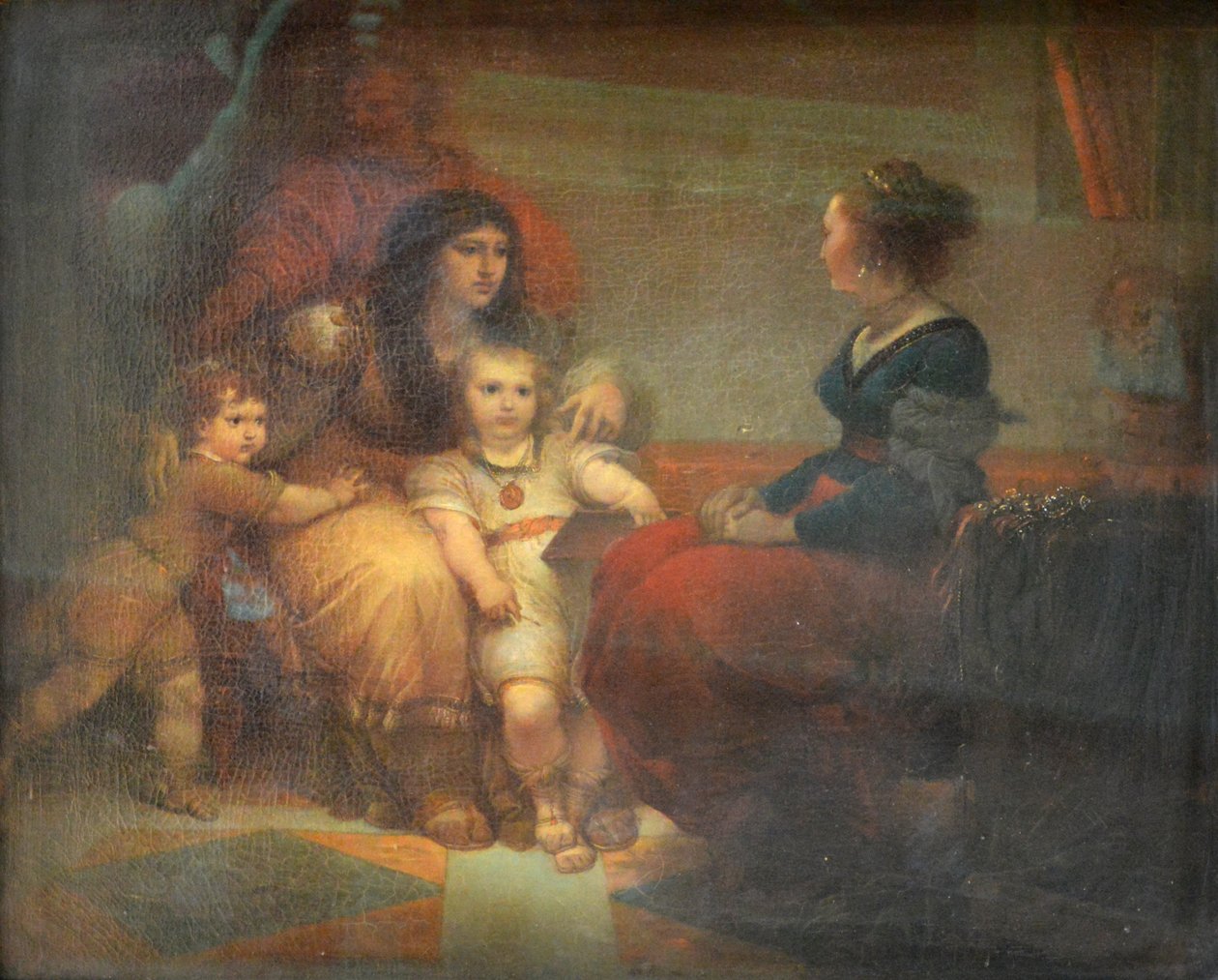 Cornélie, mor til Gracchi av Giuseppe Cades