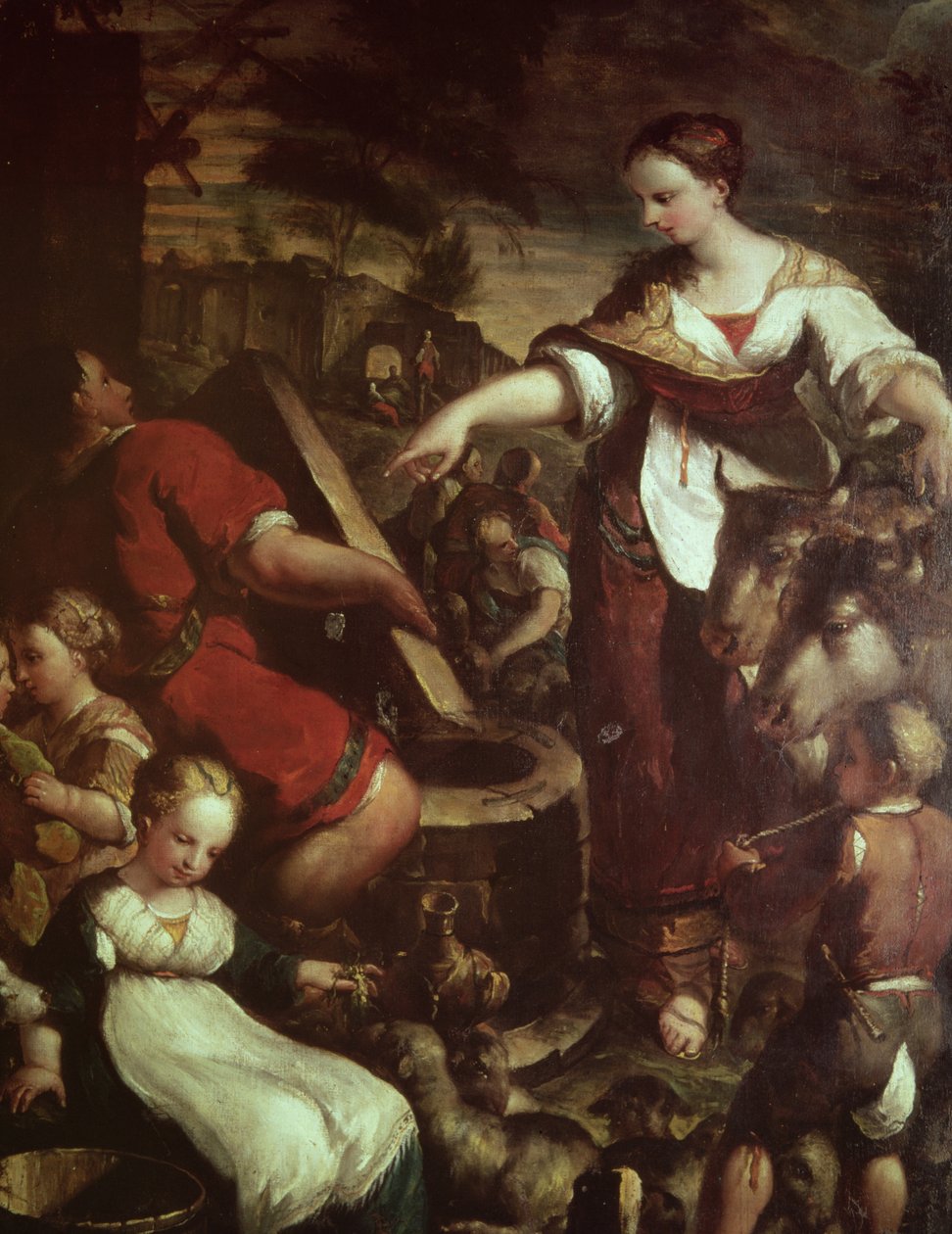 Rebecca ved brønnen av Giuseppe Caletti