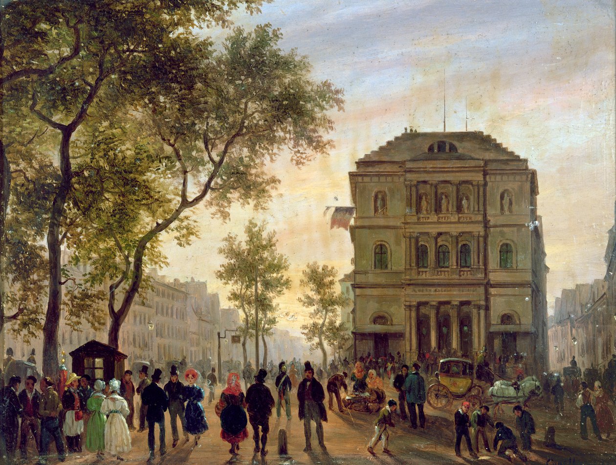 Boulevard Saint-Martin og Theatre de l