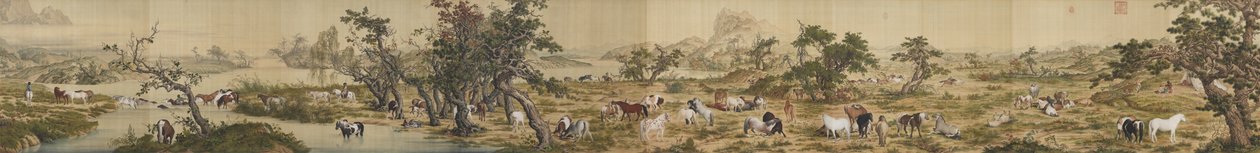 Hundre hester av Giuseppe Castiglione