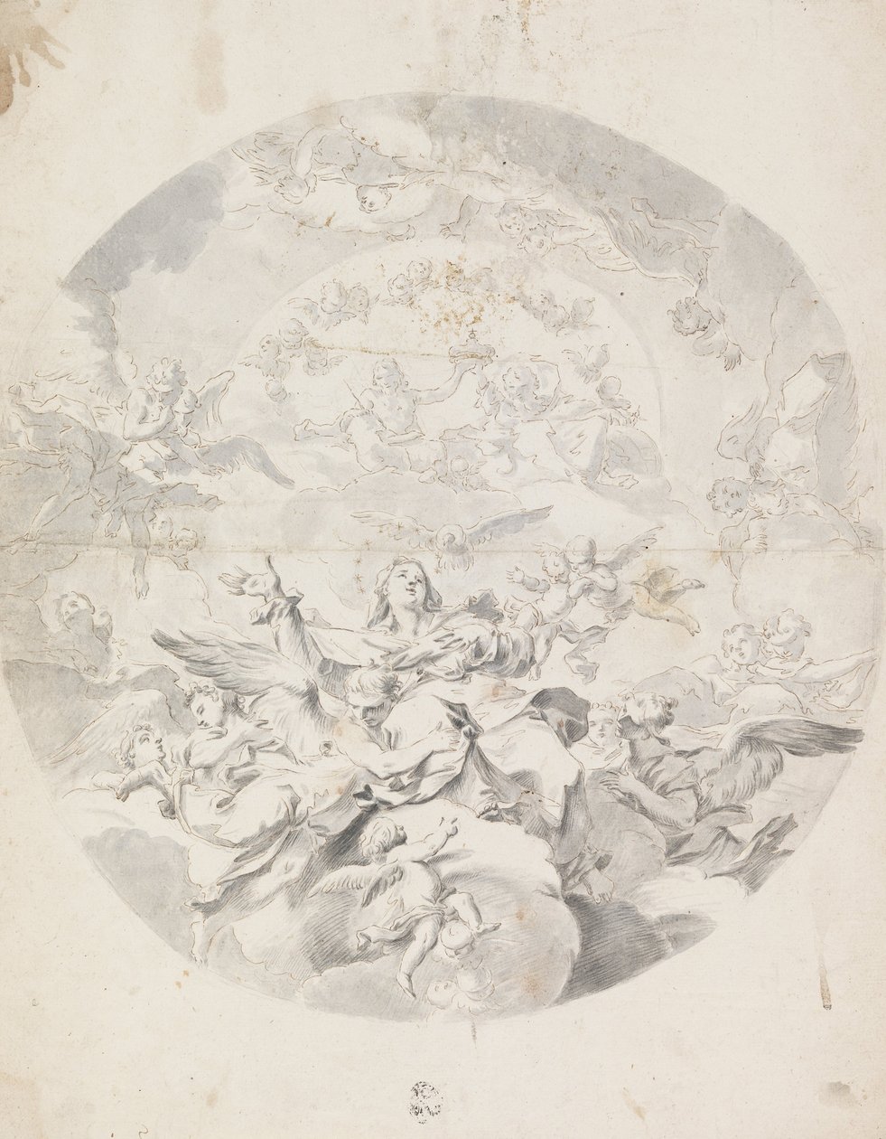 Jomfruens himmelfart av Giuseppe Galeotti