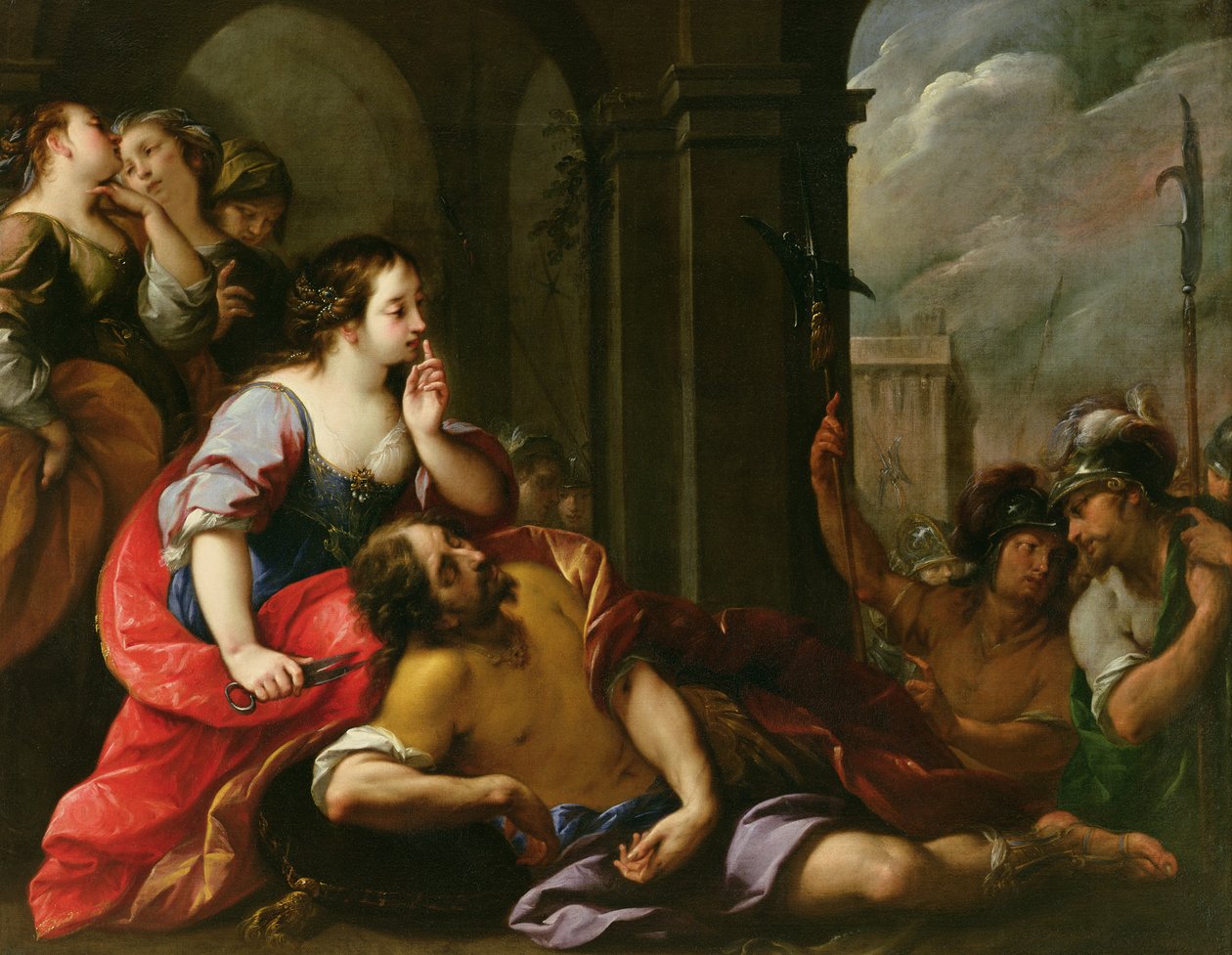 Samson og Delila av Giuseppe Nuvolone