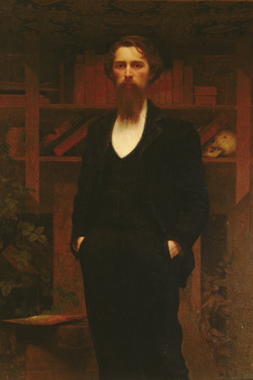 Selvportrett, 1899 av Giuseppe Pellizza da Volpedo