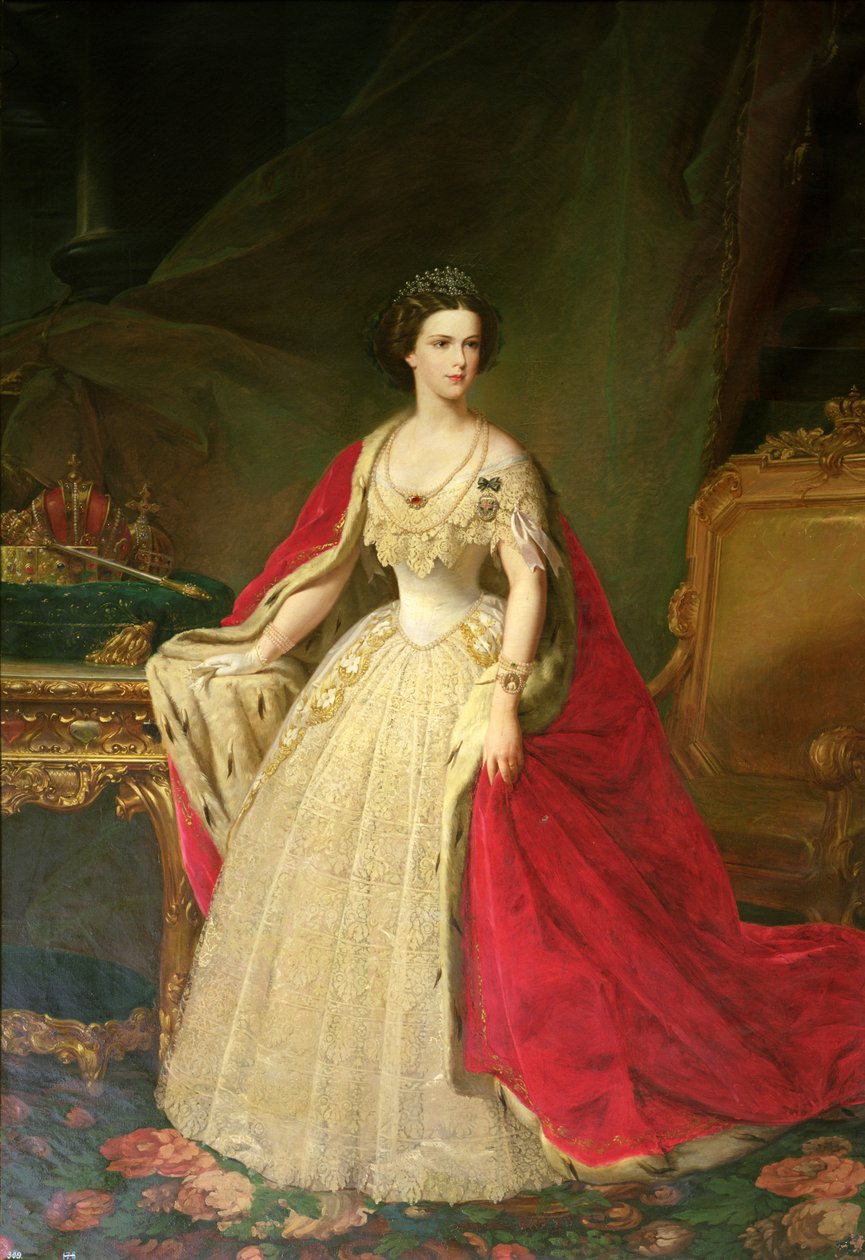 Keiserinne Elizabeth (1837-98) av Bayern av Giuseppe Sogni