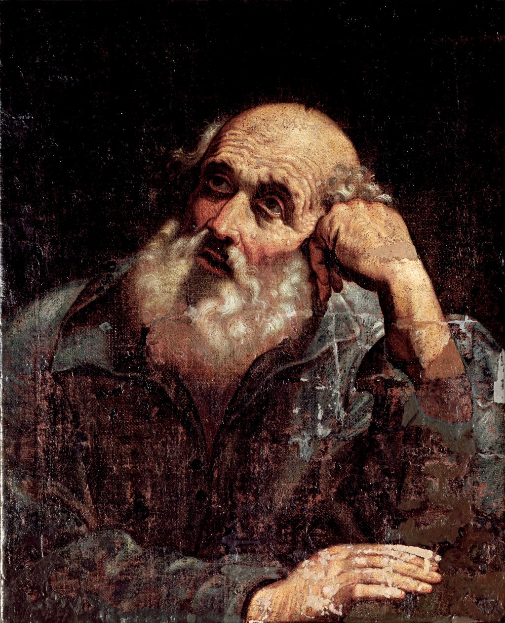Portrett av et Apore-maleri av Giuseppe Antonio Petrini (1677-1757 / 8) Taggia, klosteret San Domenico av Giuseppe Antonio Petrini
