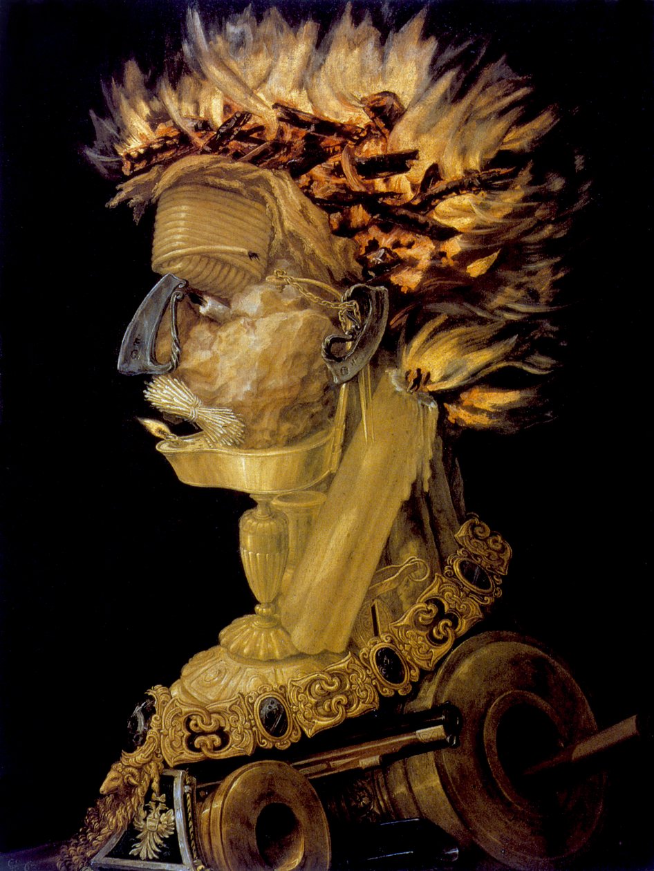 Brann, 1566 av Giuseppe Arcimboldi