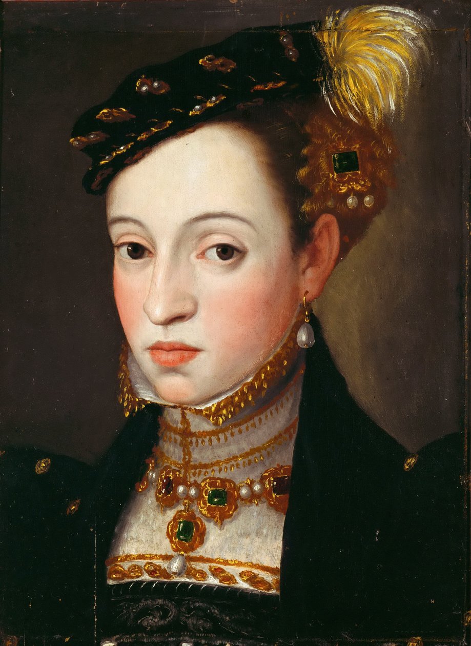 Erkehertuginne Magdalena av Østerrike 1532-1590, ca 1563 av Giuseppe Arcimboldo