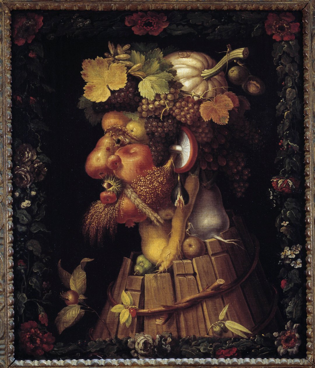 Høst. Allegori om årstidene. Maleri av Giuseppe Arcimboldo (1527-1593). Museet Louvre av Giuseppe Arcimboldo