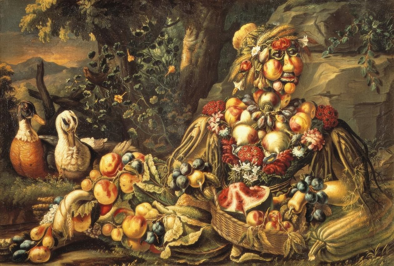 Sommeren av Giuseppe Arcimboldo