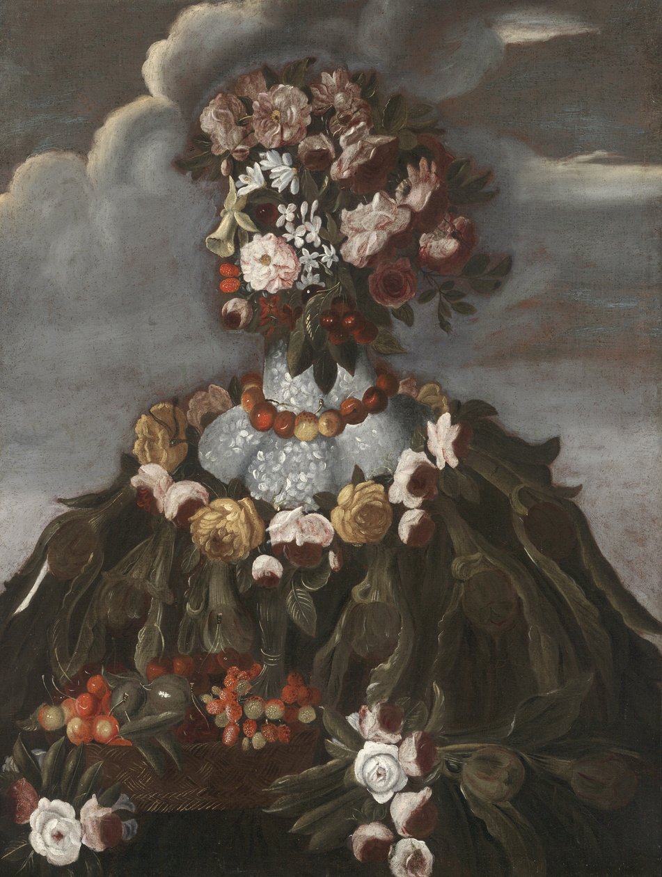 Vår, ca. 1580-1600 av Giuseppe Arcimboldo